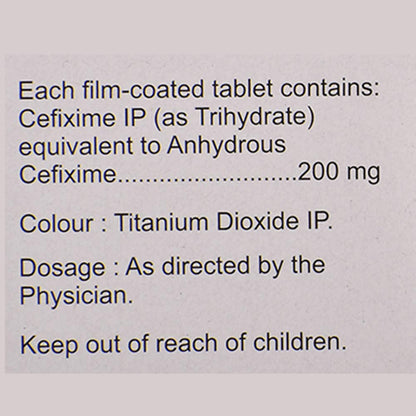 Taxim-O 200 - Strip of 10 Tablets