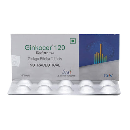 Ginkocer - Strip of 10 Capsules