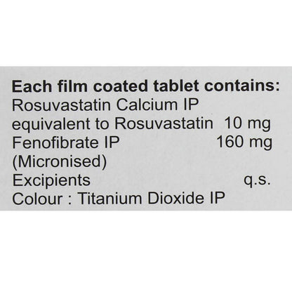 Rosave F 10 - Strip of 15 Tablets