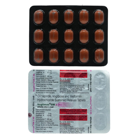 Voglimac GM2 HD - Strip of 15 Tablets