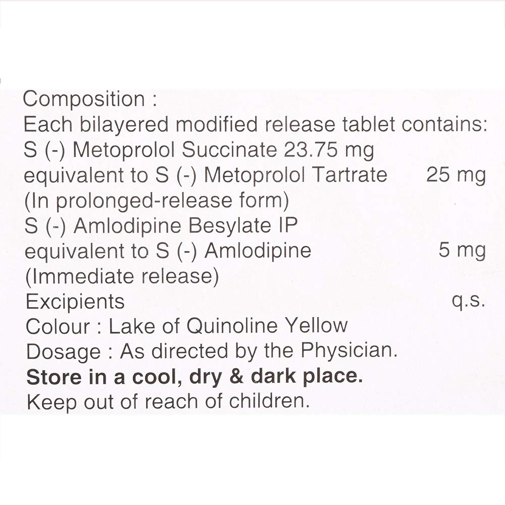 Metpure AM 5 - Strip of 10 Tablets