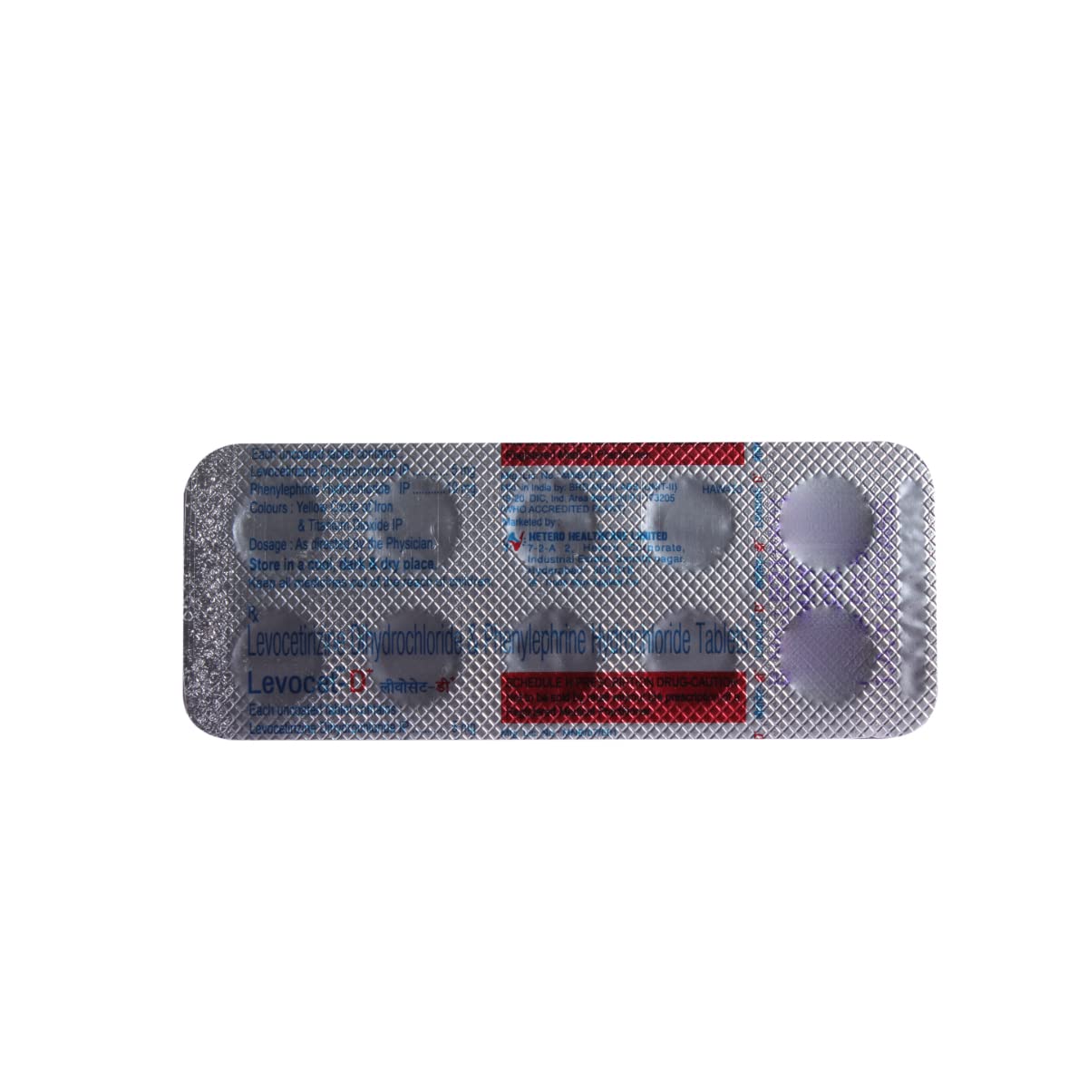 Levocet D+ - Strip of 10 Tablets