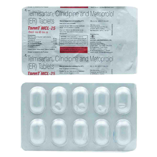 Tsart Mcl-25 - Strip of 10 Tablets