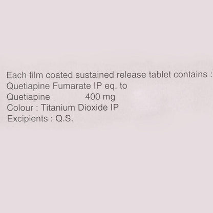 Qutan SR 400 - Strip of 10 Tablets