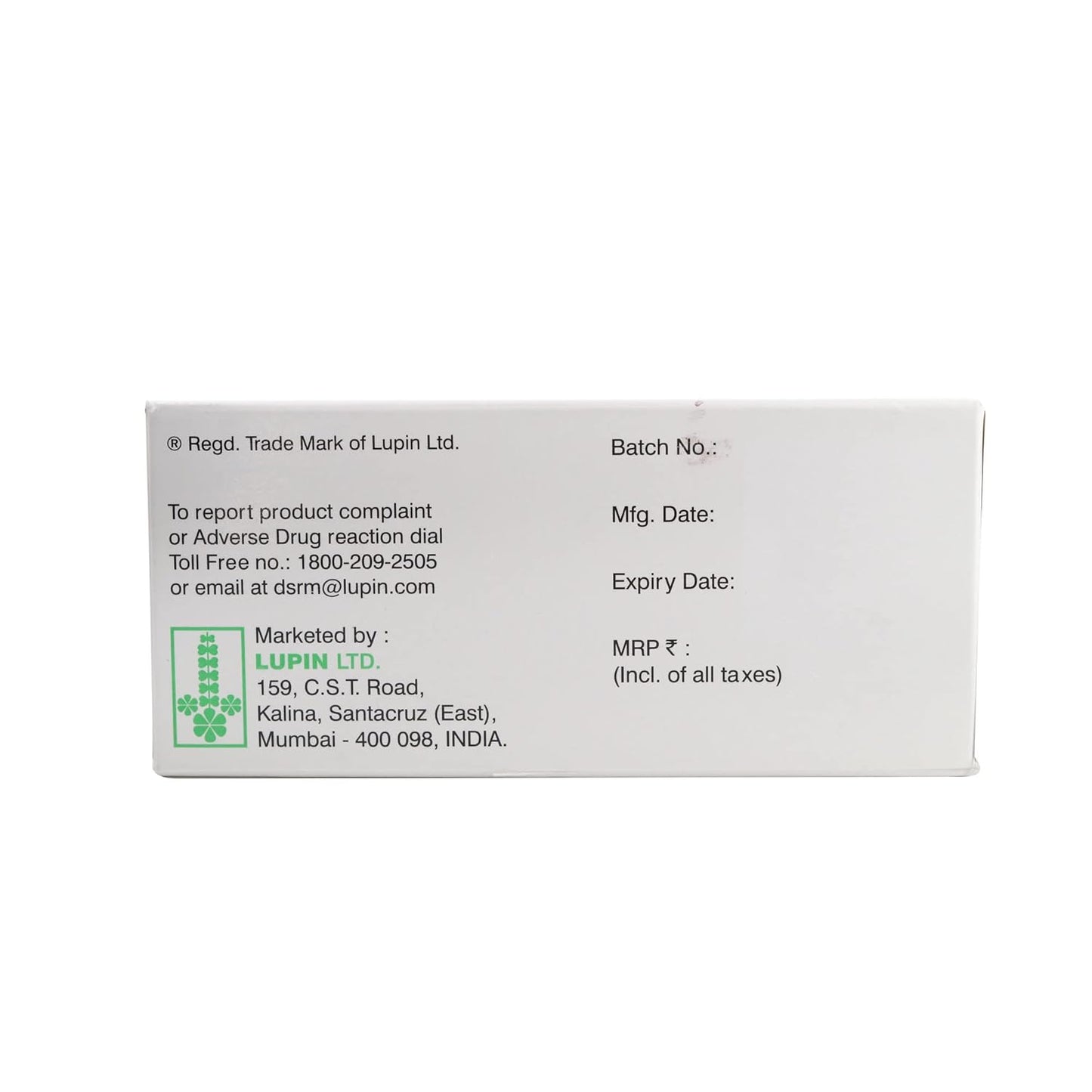 Bisonext 2.5 - Strip of 15 Tablets