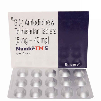 Numlo-TM 5/40MG - Strip of 15 Tablets