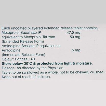 Starpress-AM XL 50 - Strip of 10 Tablets