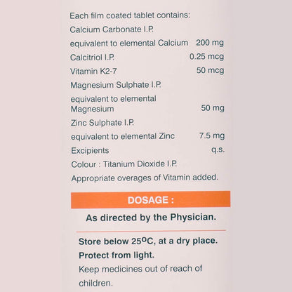 Calcimax K2 - Strip of 15 Tablets