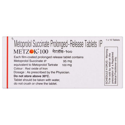 Metzok 100 - Strip of 10 Tablets