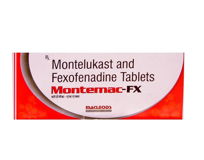 Montemac-FX 10mg/120mg - Strip of 10 Tablets