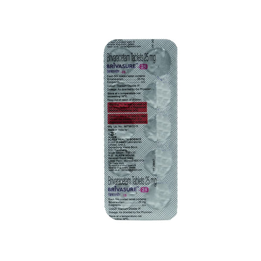 BRIVASURE-25 - Strip of 10 Tablets