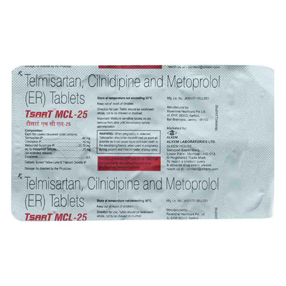 Tsart Mcl-25 - Strip of 10 Tablets