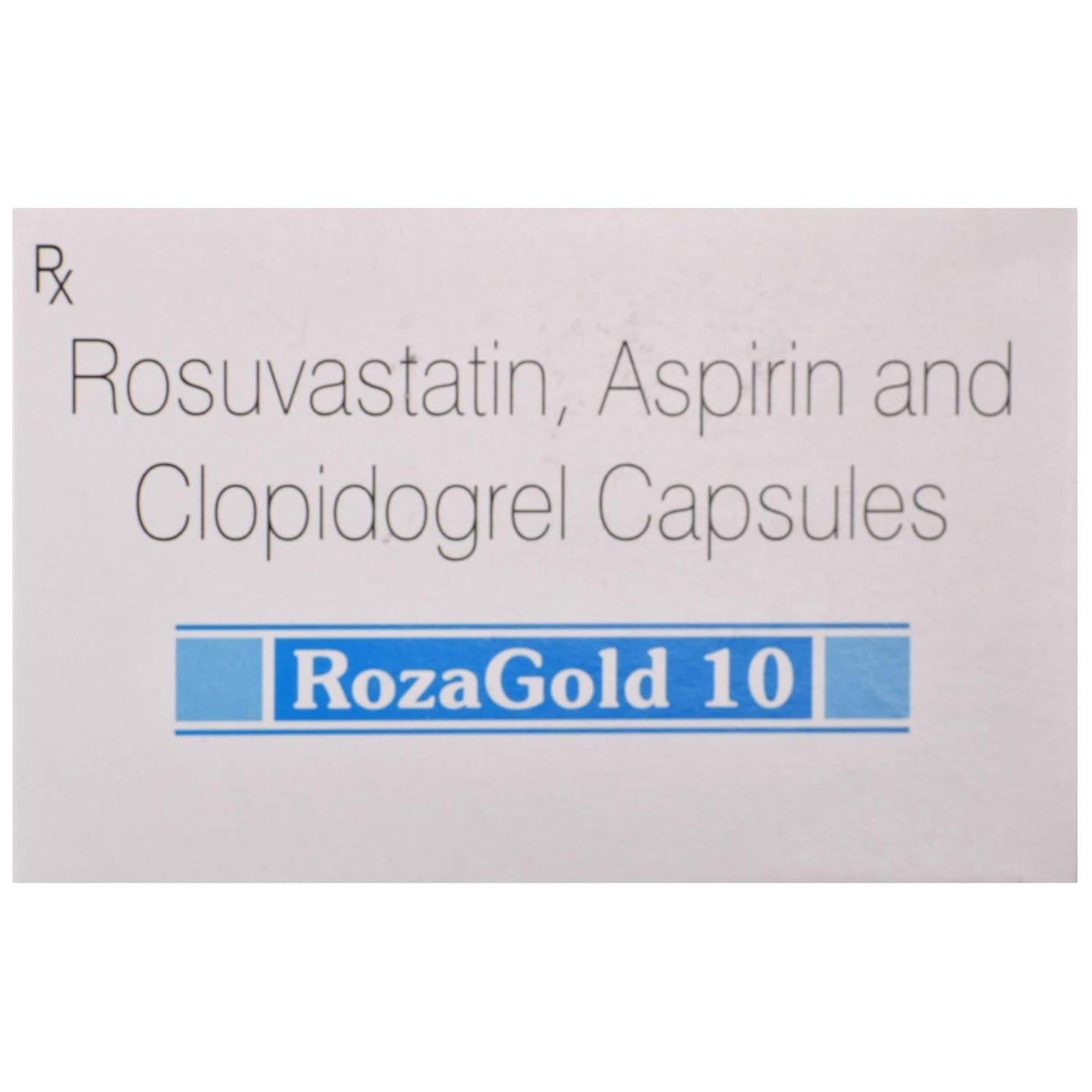 Rozagold 10 - Strip of 10 Capsules