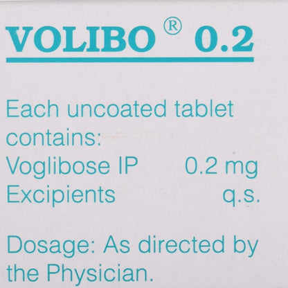 Volibo 0.2 - Strip of 10 Tablets