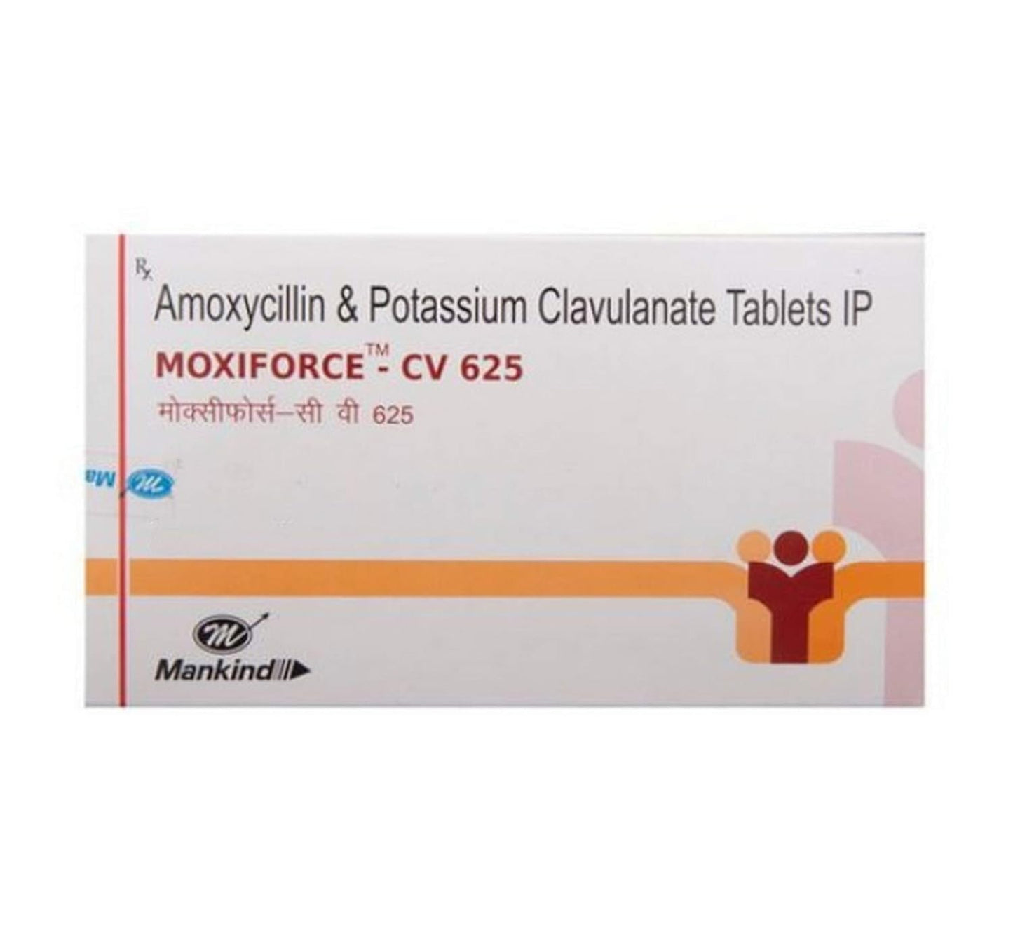 Moxiforce CV 625mg - Strip of 10 Tablets