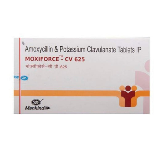 Moxiforce CV 625mg - Strip of 10 Tablets