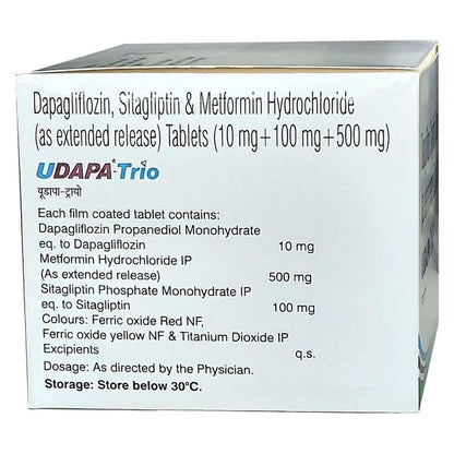 Udapa-Trio - Strip of 10 Tablets