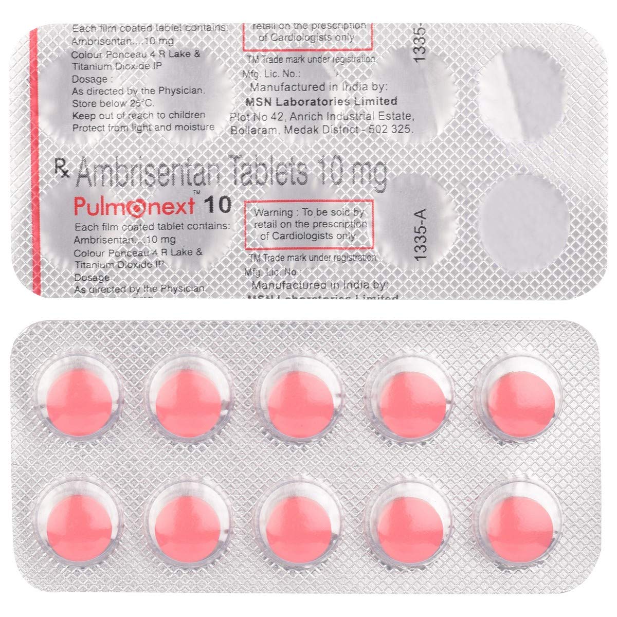 Pulmonext 10 - Strip of 10 Tablets