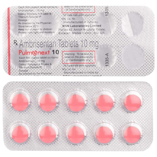 Pulmonext 10 - Strip of 10 Tablets