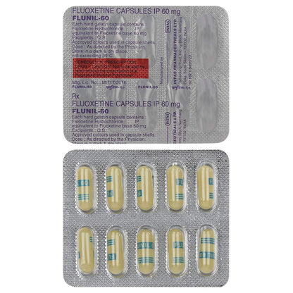 Flunil 60 - Strip of 10 Capsules