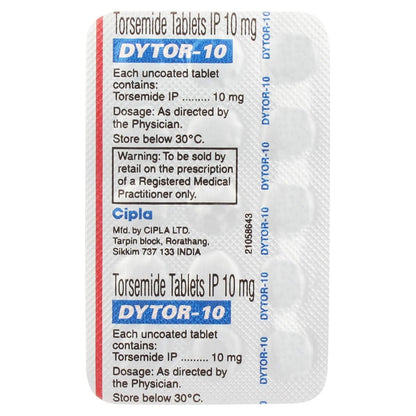 Dytor-10 - Strip of 15 Tablets