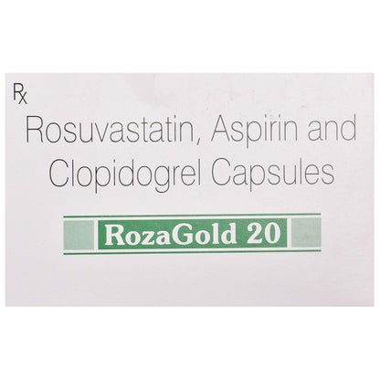 Rozagold 20 - Strip of 10 Capsules