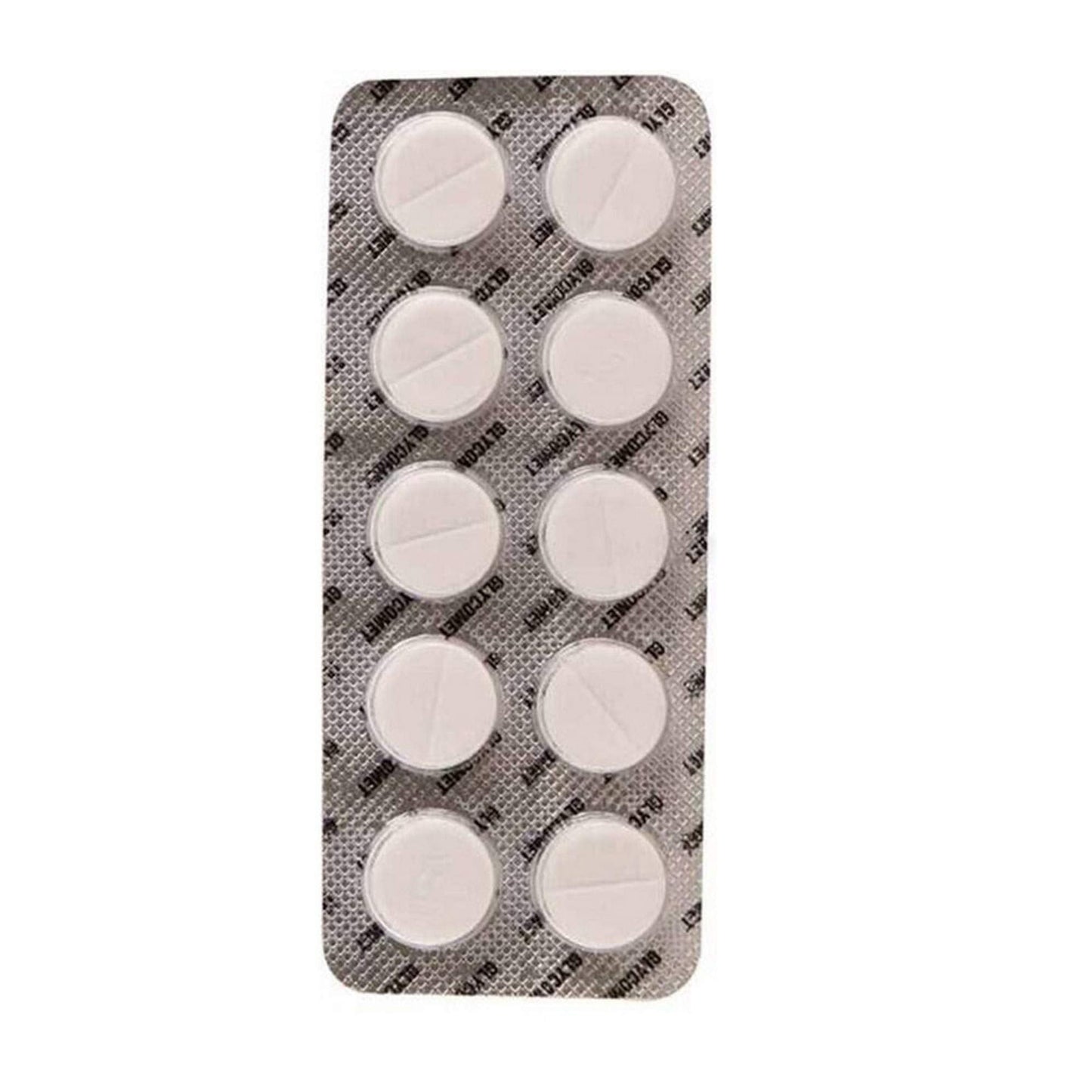 Glycomet - Blister Pack of 10 Tablets