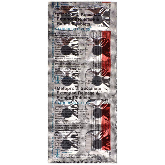 Starpress R XL 25 - Strip of 10 Tablets