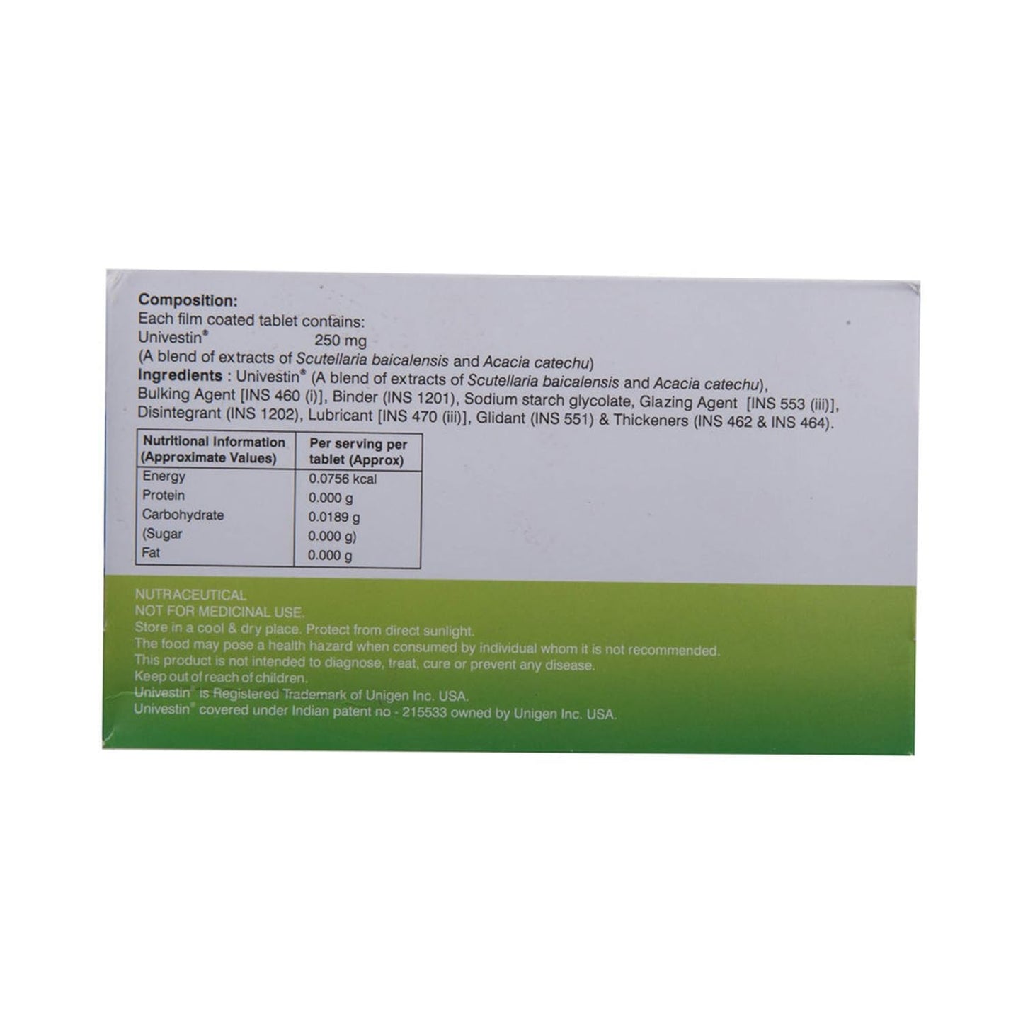 Lupivestin 250- Strip of 10 Tablets