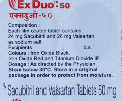 Exduo 50 - Strip of 10 Tablet