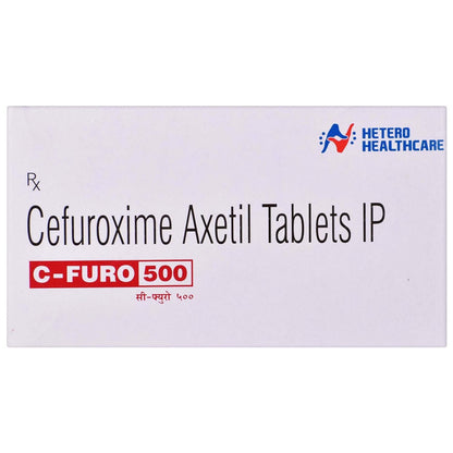 C-Furo 500mg- Strip of 10 Tablets