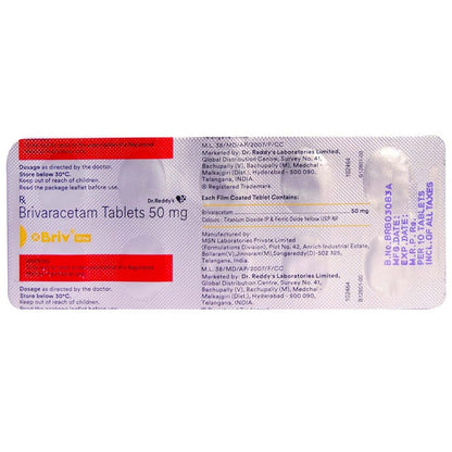 BRIV 50 - Strip of 10 Tablets