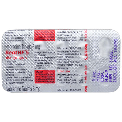 Beat HF 5MG - Strip of 10 Tablets