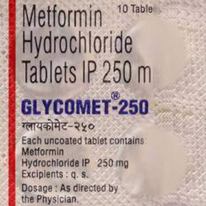 Glycomet-250 - Strip of 10 Tablets