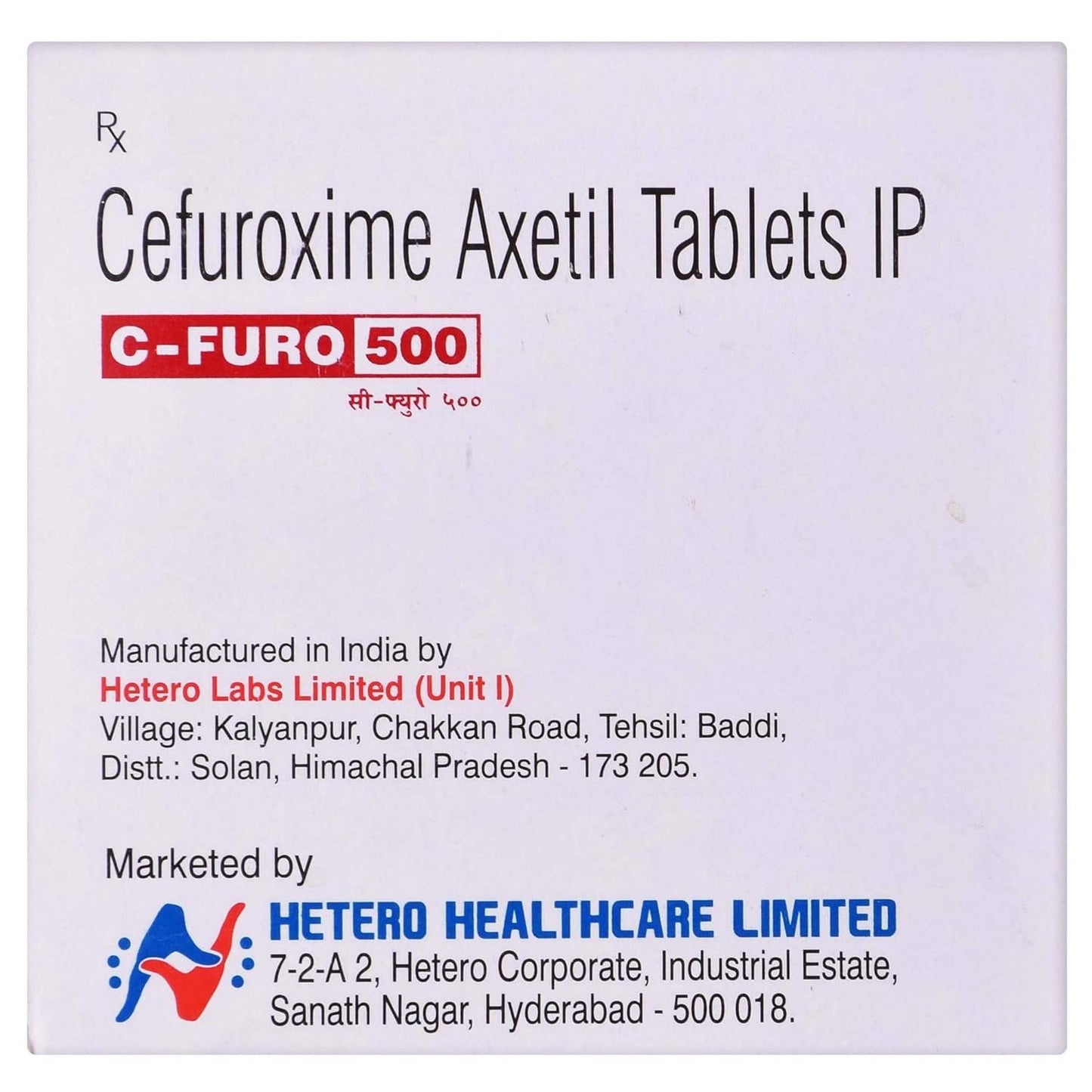 C-Furo 500mg- Strip of 10 Tablets