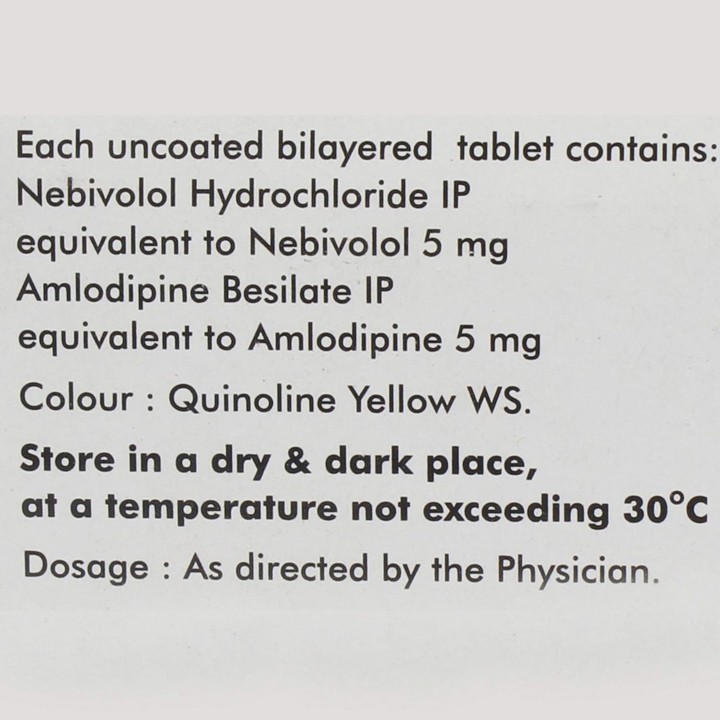 Nebilong-AM - Strip of 10 Tablets