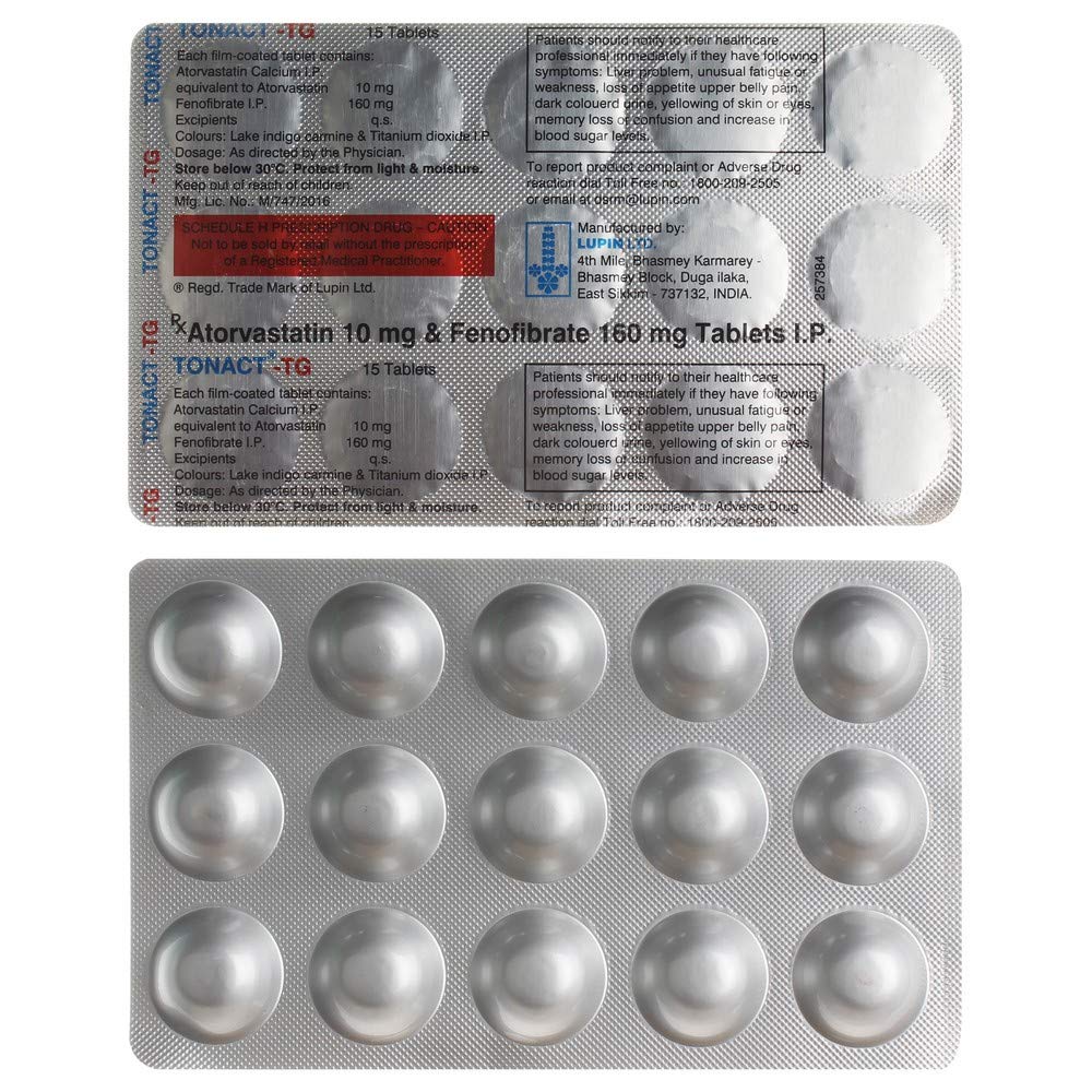 Tonact TG - Strip of 15 Tablets