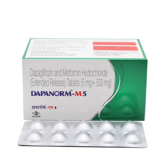 DAPANORM-M 5 - Strip of 10 Tablets