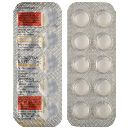 Rexipra-10 - Strip of 10 Tablets