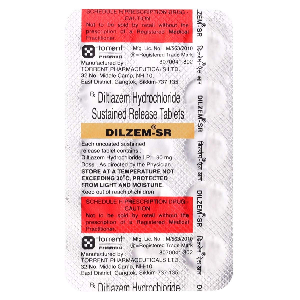 Dilzem SR - Strip of 15 Tablets