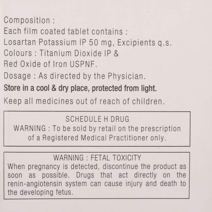 Losar-50 - Strip of 15 Tablets