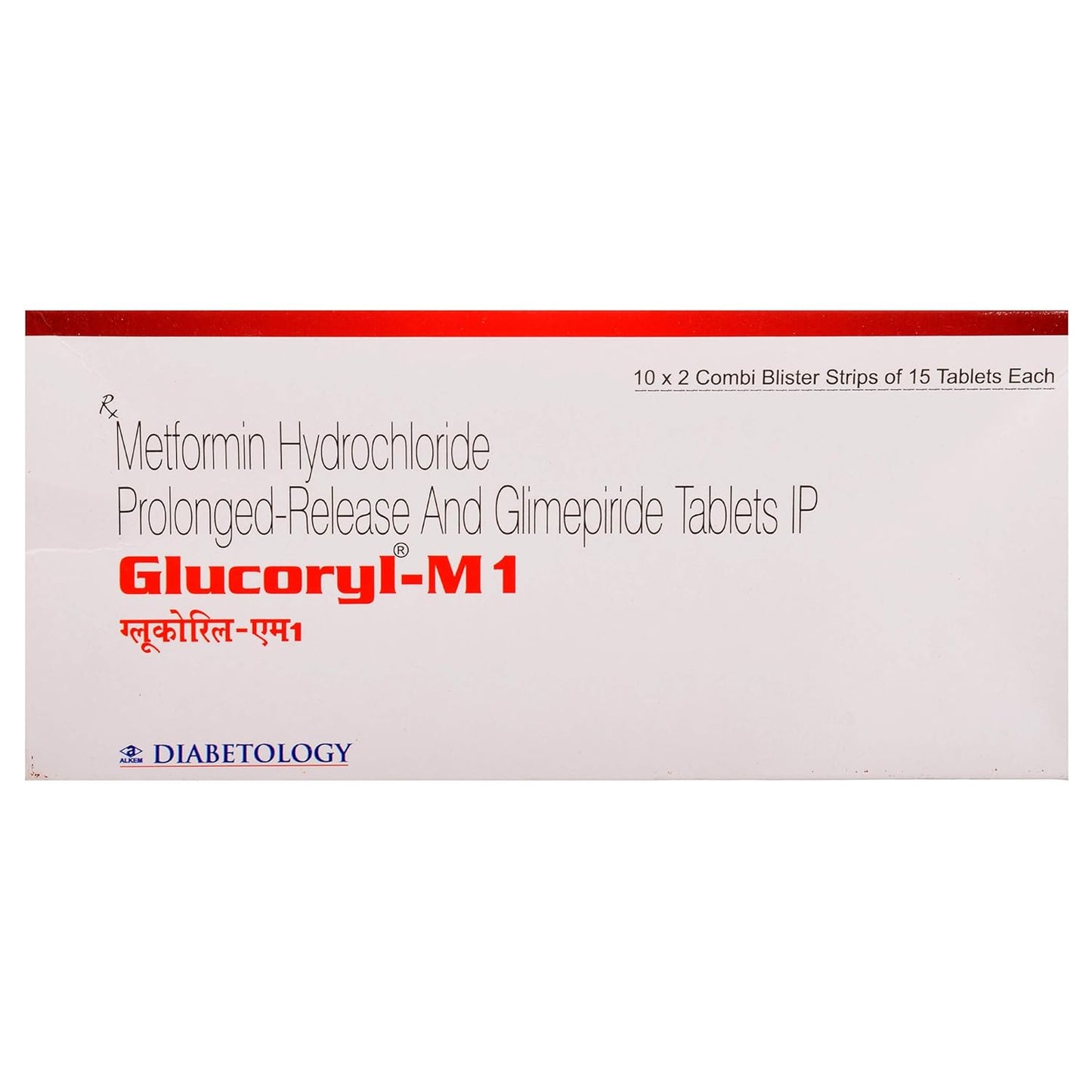 Glucoryl M 1 - Strip of 15 Tablets