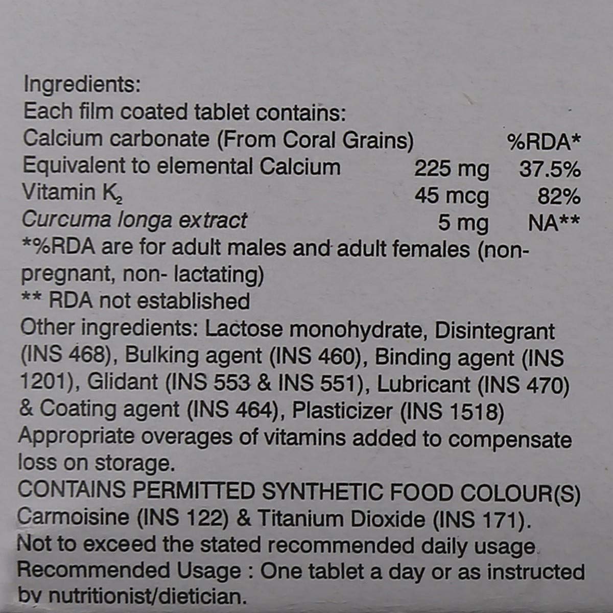 CORCIUM K2 - Strip of 10 Tablets