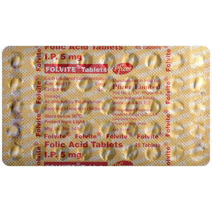 Folvite - Strip of 45 Tablets