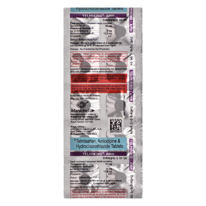 Telmikind AMH - Strip of 10 Tablets