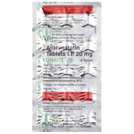 Tonact 20 - Strip of 15 Tablets