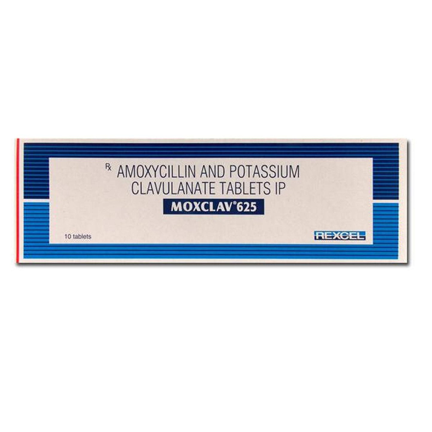 Moxclav 625 - Strip Pack of 10 Tablets