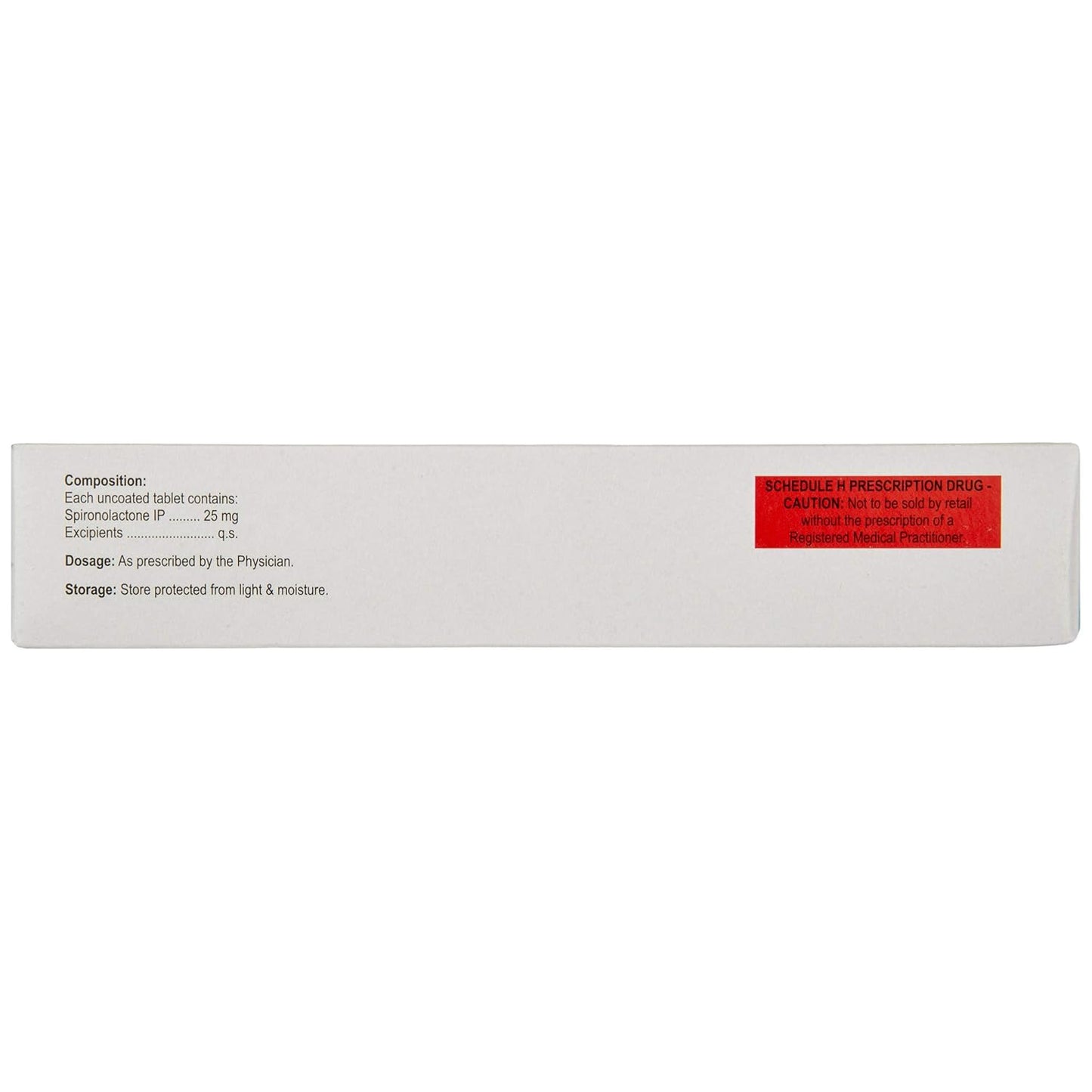 Aldactone 25 - Strip of 15 Tablets