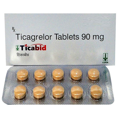 Ticabid 90 - Strip of 10 Tablets