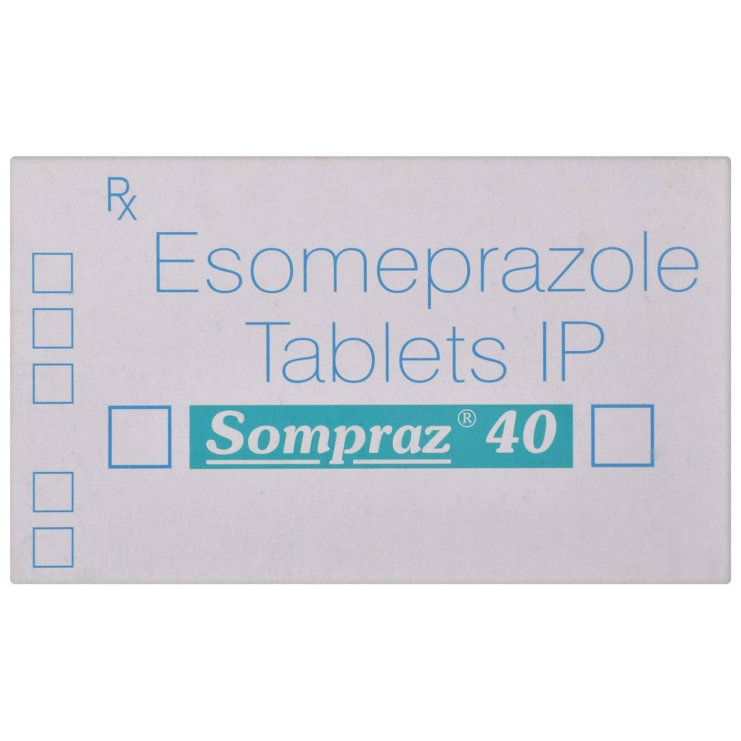 Sompraz 40 - Strip of 15 Tablets